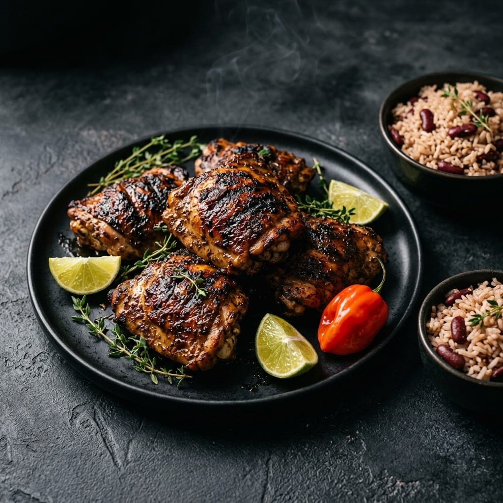 Hot Allspice & Thyme Seasoning — serving suggestion